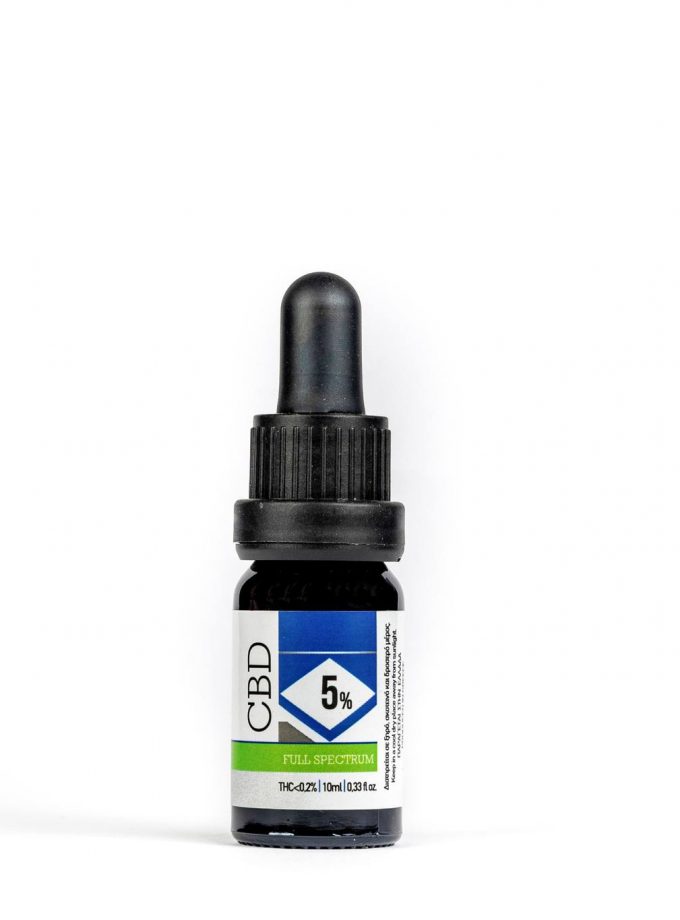 ΕΛΑΙΟ ΚΑΝΝΑΒΗΣ NORTHWEST 500mg CBD 5%